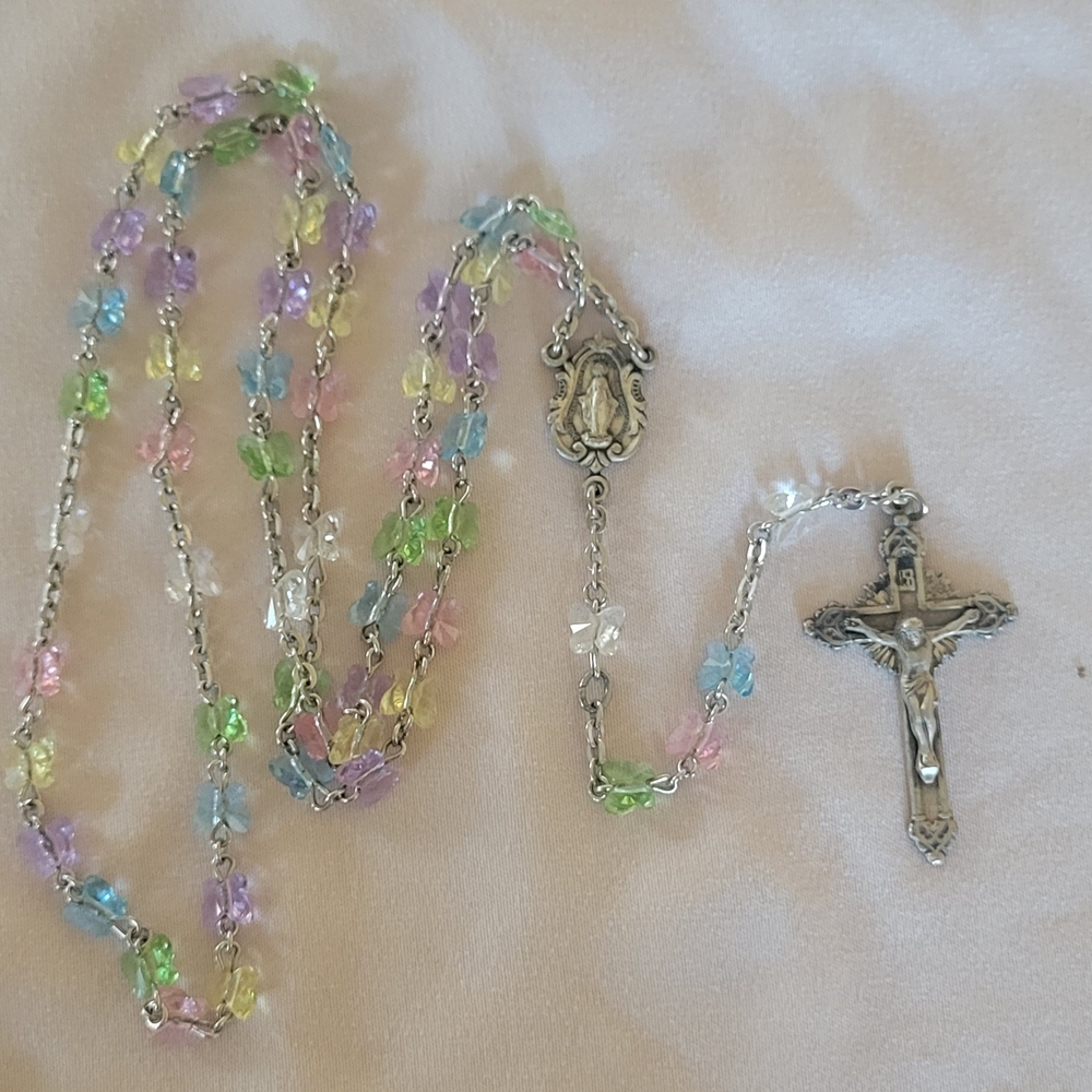 Butterfly Crystal Rosary